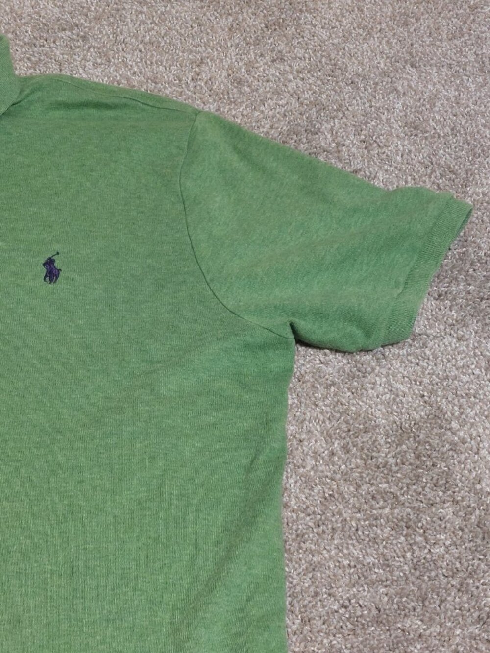 Polo by Ralph Lauren Short sleeve polo heathered green size XL - Picture 4 of 6